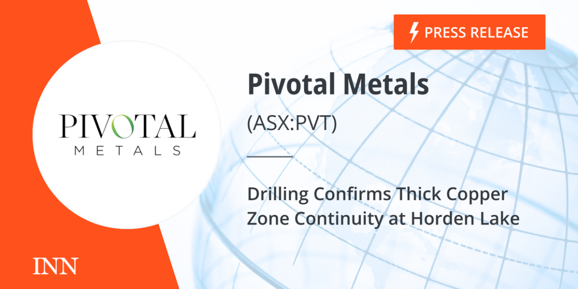 Drilling Confirms Thick Copper Zone Continuity at Horden Lake