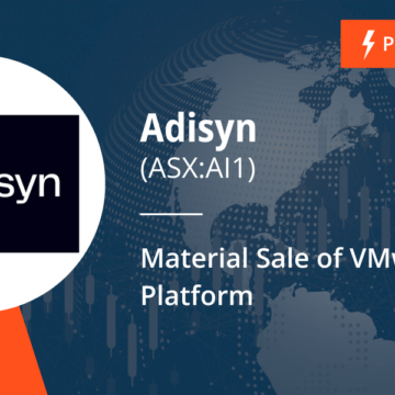 Material Sale of VMware Cloud Platform