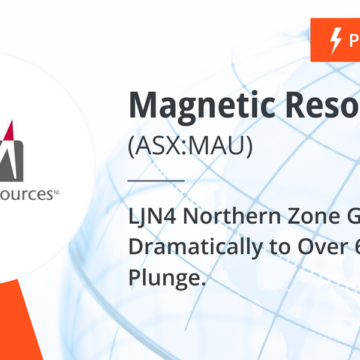 LJN4 Northern Zone Grows Dramatically to Over 600m Down Plunge.