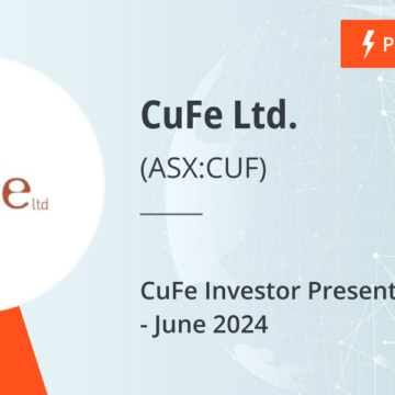 CuFe Investor Presentation June 2024