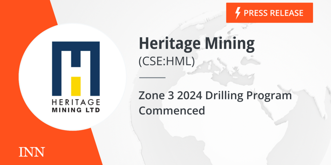 Zone 3 2024 Drilling Program Commenced