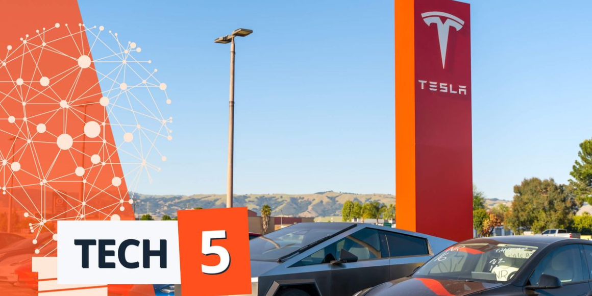 ​Tech 5: Tesla Shares Up on Full Self-driving News, Qualcomm Eyes Intel’s Chip Business