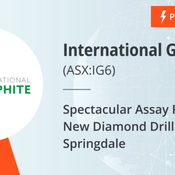 Spectacular Assay Results from New Diamond Drilling at Springdale