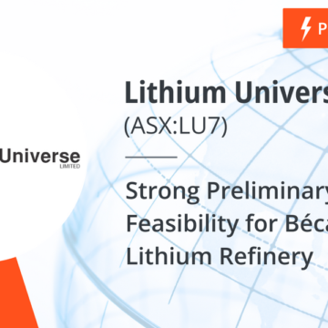 Strong Preliminary Feasibility for Bécancour Lithium Refinery