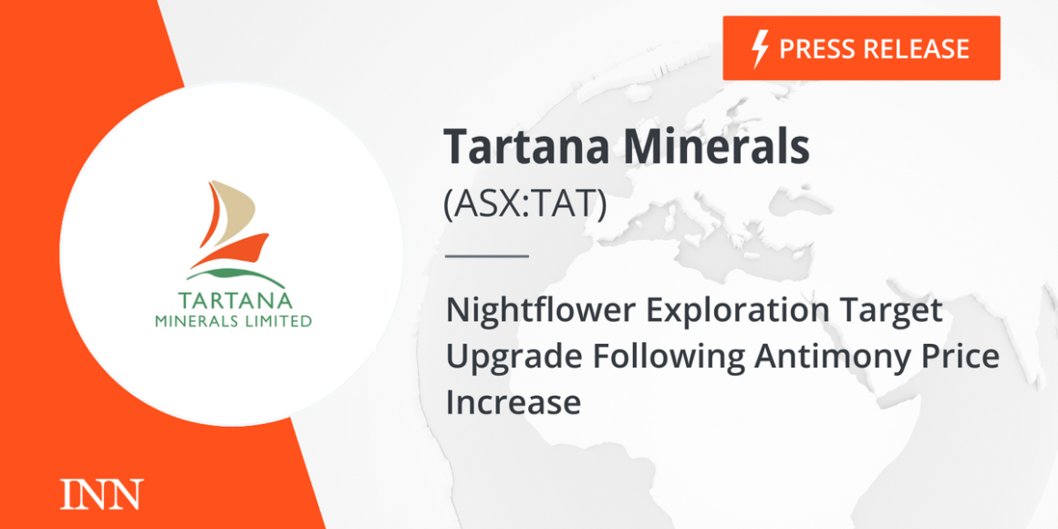 Nightflower Exploration Target Upgrade Following Antimony Price Increase