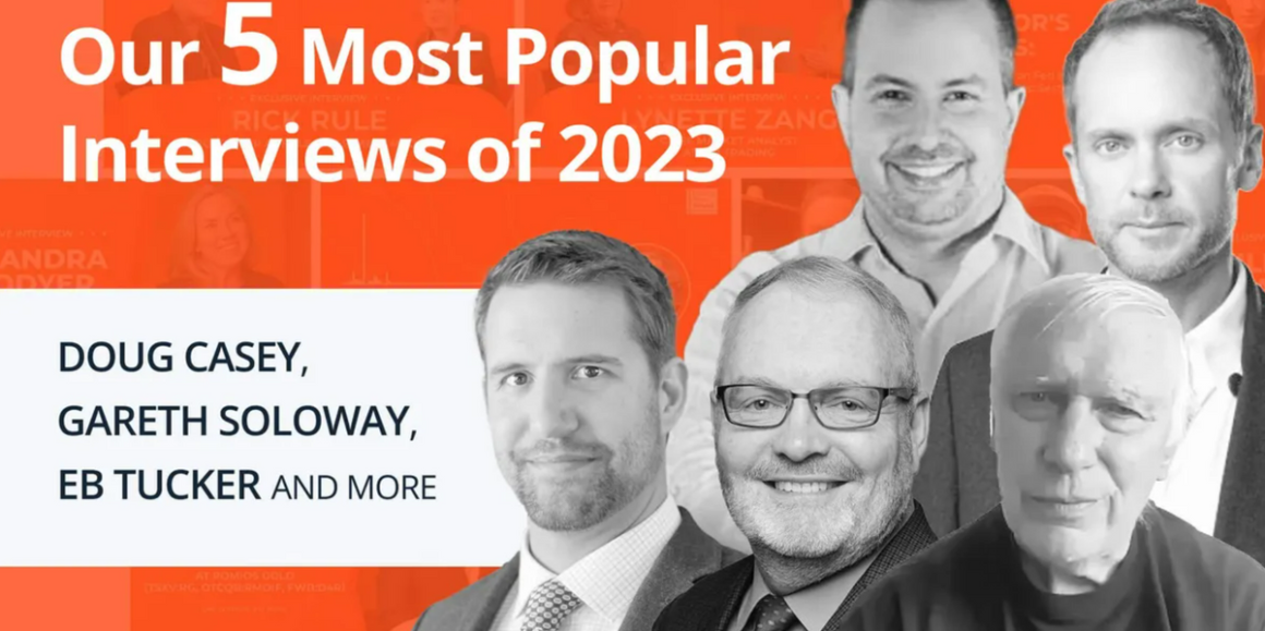 Rick Rule, Gareth Soloway, David Morgan and More — Our 5 Most Popular Interviews of 2024